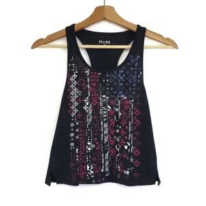 Mudd | Abstract USA Flag Relaxed Racerback Tank
